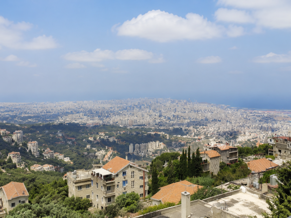 58 sqm Apartment for Sale on 1st Floor – Ain Saadeh, Metn – Sweeping Beirut Skyline and Sea Views
