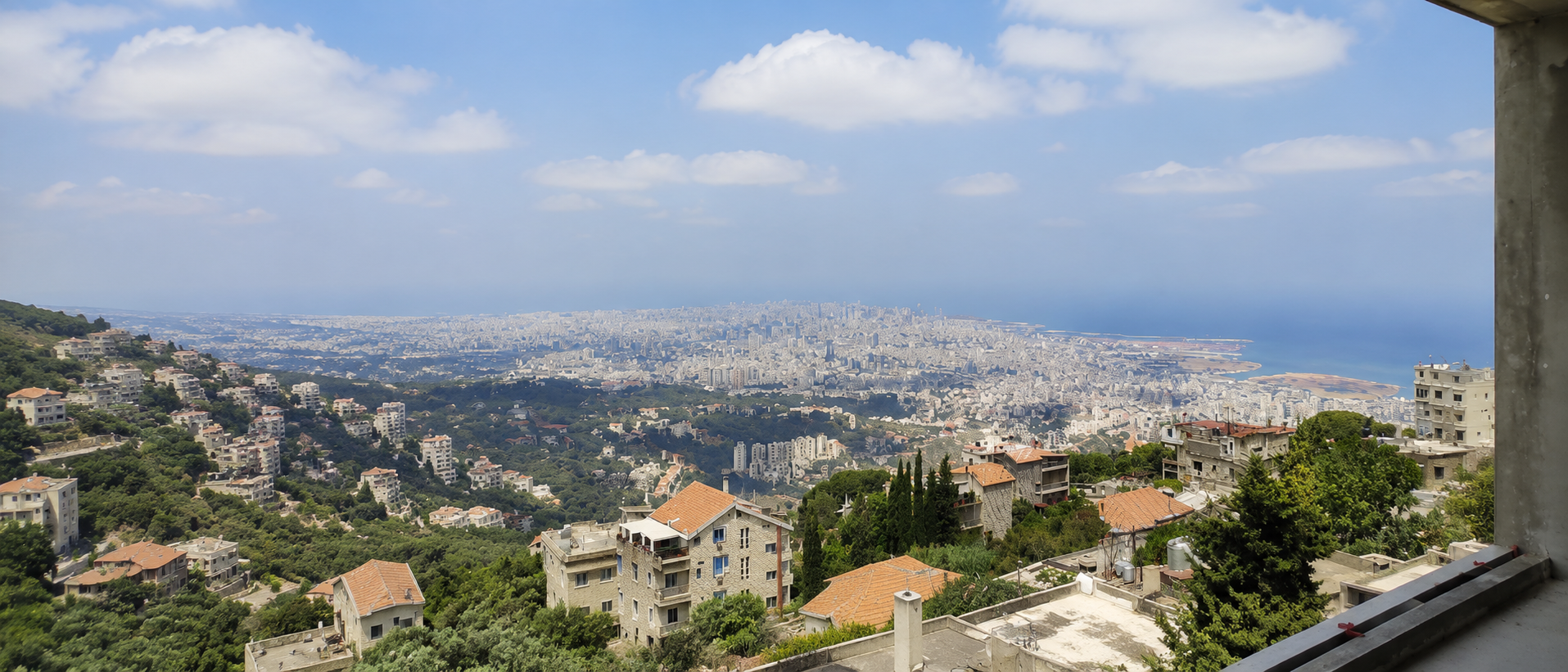 58 sqm Apartment for Sale on 1st Floor – Ain Saadeh, Metn – Sweeping Beirut Skyline and Sea Views