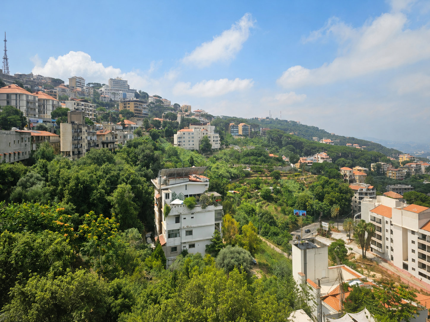 apartments-ain-saadeh-sea-view (4) 54 sqm Apartment for Sale on 1st Floor – Ain Saadeh, Metn – Breathtaking Open Views