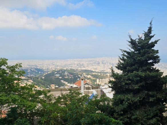66 sqm Apartment for Sale on 4th Floor – Ain Saadeh, Metn – Sweeping Beirut Skyline and Sea Views