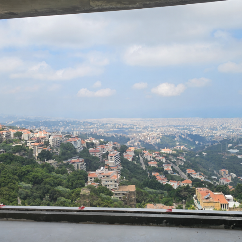 105 sqm Apartment for Sale on 1st Floor – Ain Saadeh, Metn – Uninterrupted Sea and Mountain Vistas