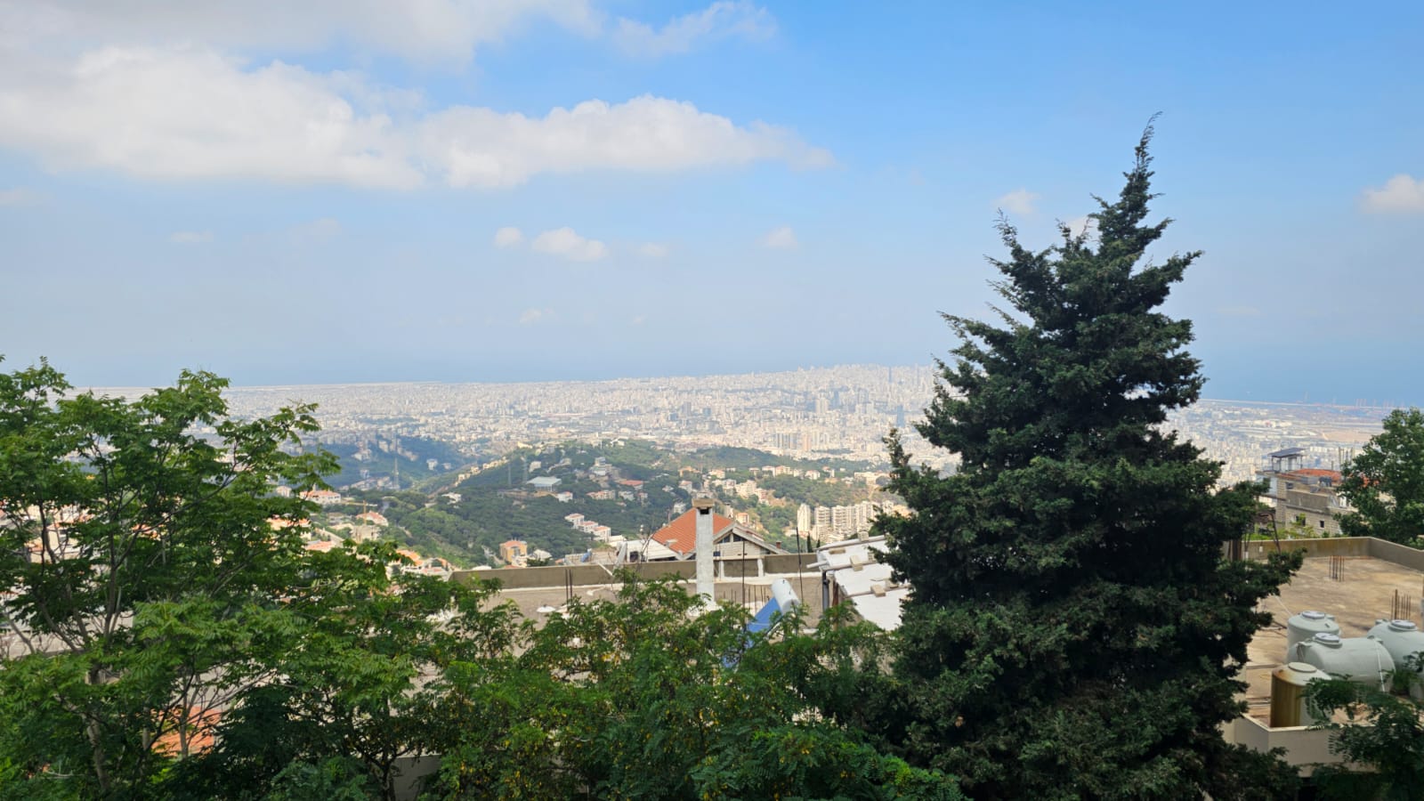 apartments-ain-saadeh-sea-view (6) 66 sqm Apartment for Sale on 4th Floor – Ain Saadeh, Metn – Sweeping Beirut Skyline and Sea Views