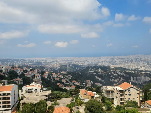 105 sqm Apartment for Sale on 3rd Floor – Ain Saadeh, Metn – Open View of Beirut and the Sea